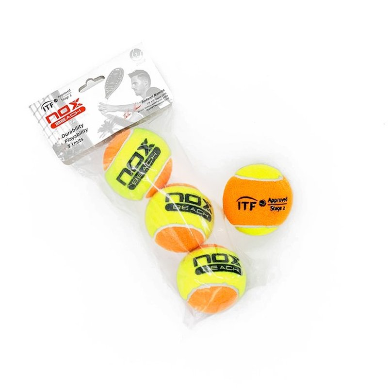 bola de beach tennis nox pro titanium pack com 3 unidades amarelo laranja1 cc3dfbf0fbfbbc8d3616490444704279 640 0
