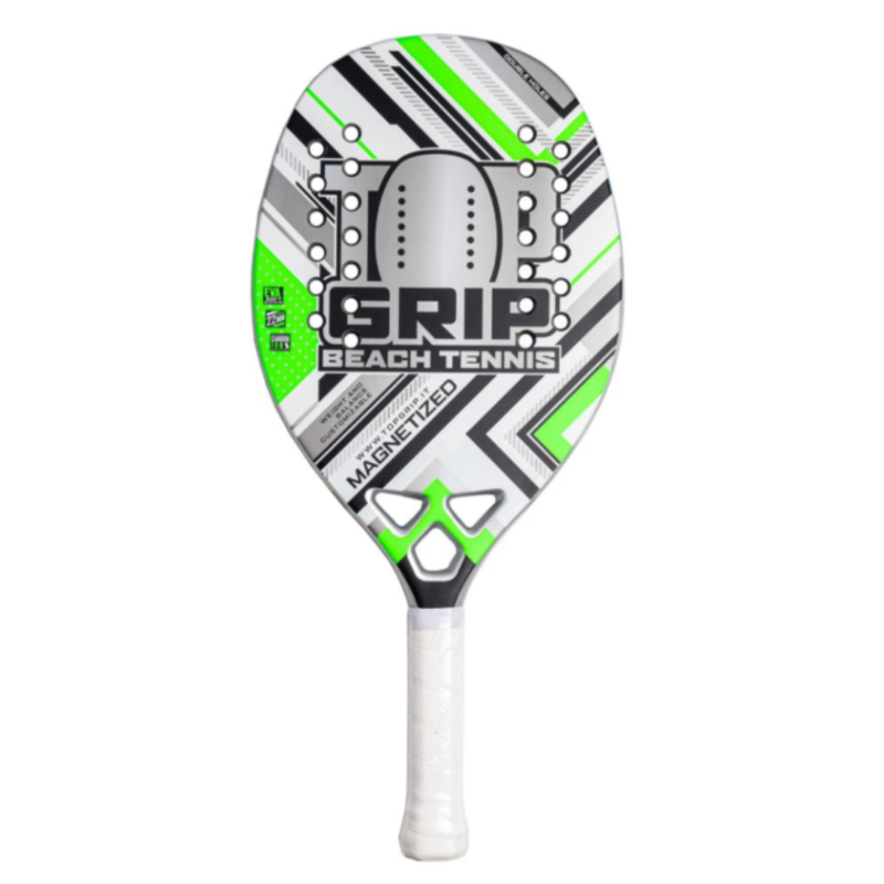 raquete beach tennis magnetized top grip 01
